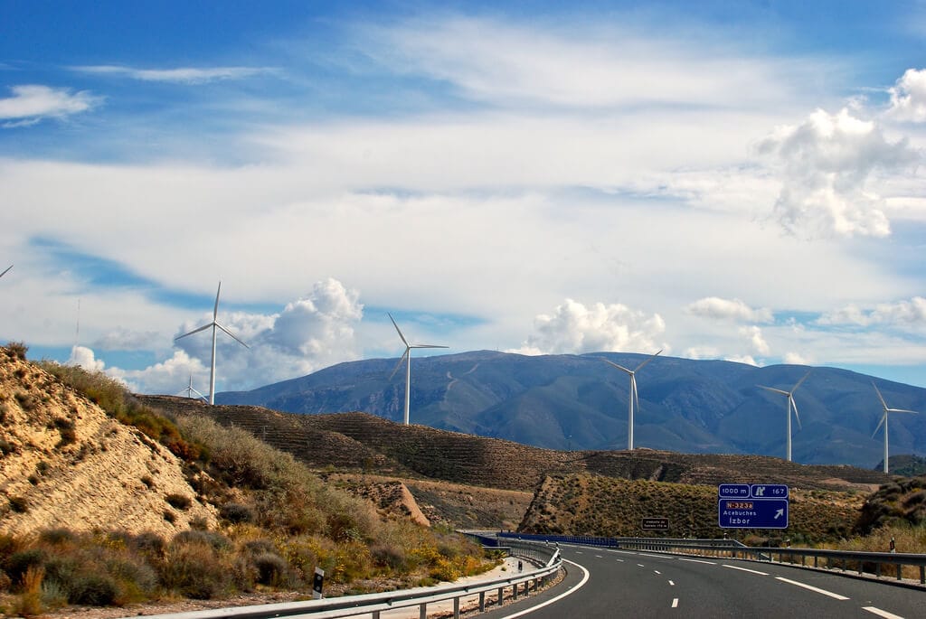spain wind turbines
